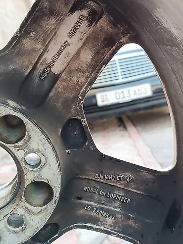 Диски: Литые Диски R 18 Lorinser, Комплект, отверстий - 5, Б/у — 3