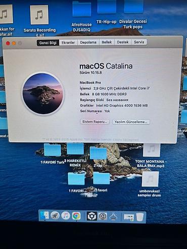 apple mackbook: Yaddası 512Gb +disc yeri çıxarılıb yerinə 1 tb ssd taxılıb heçbir — 6