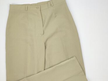 Women's Clothing: Material trousers for women, size 4XL (EU 48)