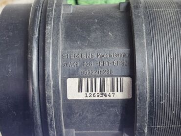 Датчики, сенсоры, предохранители: Расходомер Peugeot 2001 г., Б/у, Оригинал, Германия — 3