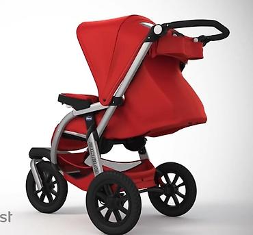 Коляскалар: Коляска Chicco Aktiv3 в комплектации (люлька и прогулочный блок) — 3