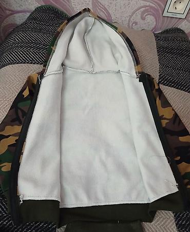dest geyimler: Uşaq üçün kamuflyaj dəsti - 3 parça: kapüşonlu fermuarlı jaket — 2