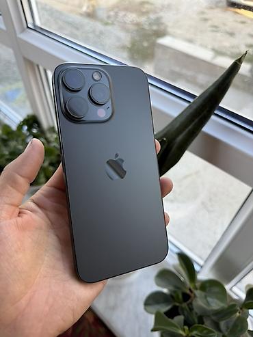 IPhone 15 Pro Max, Б/у, 256 ГБ, Black Titanium, Чехол, Кабель, 84 %