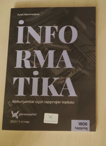 8 ci sinif riyaziyyat güvən pdf 2022: Informatika guven abituriyentler ucun tapsiriqlar toplusu