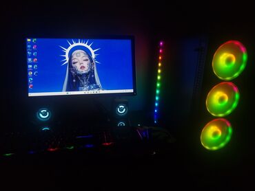Masaüstü kompüterlər və iş stansiyaları: ⚜️ KASSA - GAME MAX ŞÜŞƏ RGB ✅ ⚜️ KASSA FAN - 3ƏDƏD RGB GAMİNG ✅ ⚜️