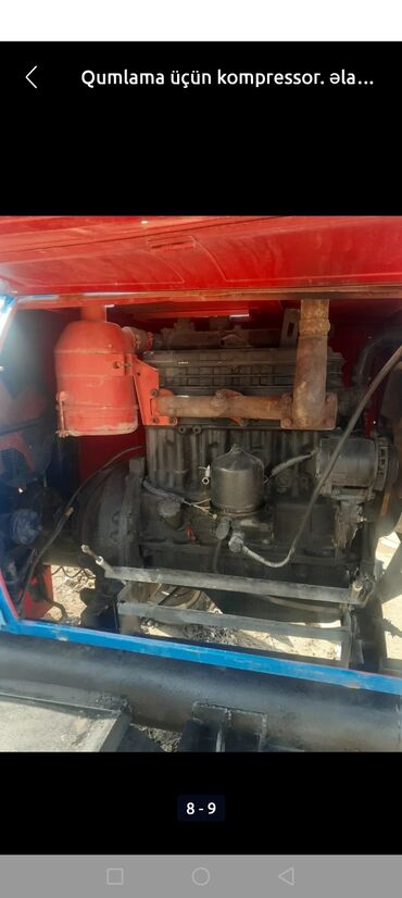 Kompressorlar: Sürülə bilən qumlama (sandblasting) üçün dizel hava kompressoru - — 5