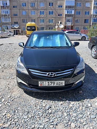 solaris accent: Hyundai Solaris: 2015 г., 1.4 л, Автомат, Седан — 1