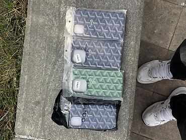 kabro sekilleri: Goyard naxışlı telefon örtükləri. 14 pro 13 15 17 pro ucun — 2