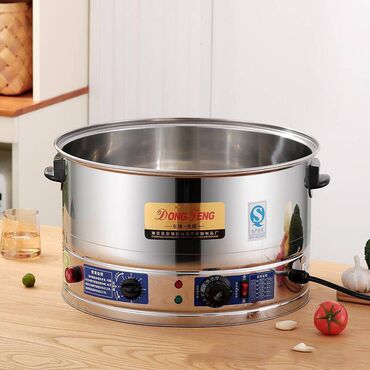 Кастрюли: Мантыварка - пароварка промышленная 4 яруса В наличии: 47см 52 см — 5