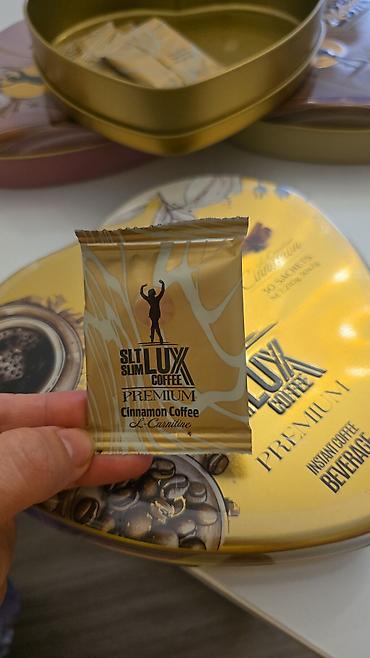 SLT Slim Lux Coffee Premium – darçınlı, L‑karnitinli instant qəhvə