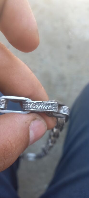 1 qr qızılın qiyməti: Колье, Cartier, Серебро, 958 проба, 150 г, Самовывоз