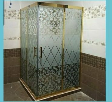 Duş kabinaları, arakəsmələr: Yeni Arakəsmə, Künc üçün, Pulsuz çatdırılma — 7