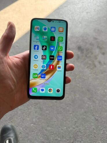 honor telefonları: Honor X6b, 256 ГБ, цвет - Черный, Сенсорный, Отпечаток пальца, Две SIM карты
