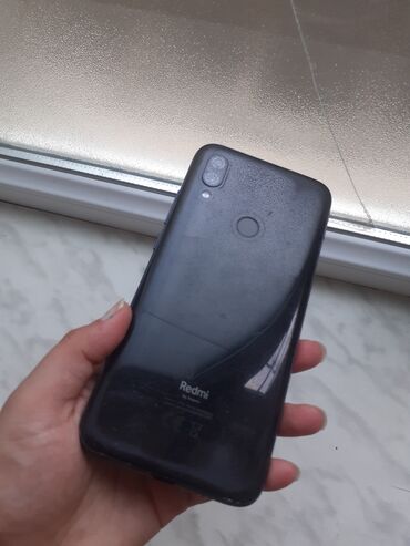 Redmi Note 7, 32 ГБ, цвет - Черный, Отпечаток пальца, Две SIM карты