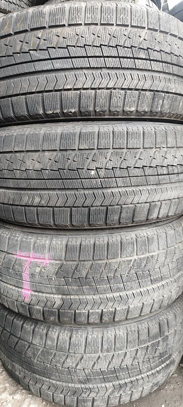 Диски: Шины 225 / 50 / R 18, Зима, Б/у, Комплект, Легковые, Япония, Bridgestone