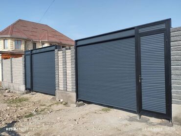 Откатные ворота: Ворота автоматические, ролл ворота, секционные ворота раздвижные — 24