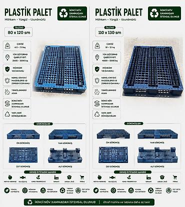 Digər mağaza avadanlığı: Plastik yeşik(tara,sebet,yesik,qutu) istehsalı. ölçülər 60/40/10sm -da lalafo.az — 19 Digər mağaza avadanlığı: Plastik yeşik(tara,sebet,yesik,qutu) istehsalı. ölçülər 60/40/10sm — 19
