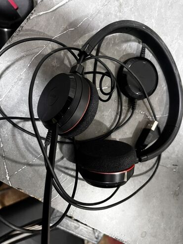 смарт smart: Проводная гарнитура Jabra Evolve (серия 40/20) для компьютера. -