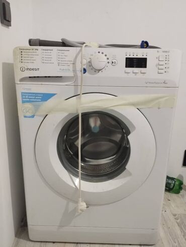 стиральная доска: Кир жуучу машина Indesit, Колдонулган, Автомат, 5 кг чейин