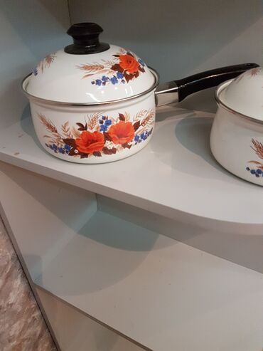 Qazanlar: Qazan, rəng - Ağ, 2,5 bucket volume l — 6