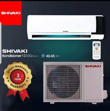 Kondisionerlər: Kondisioner Shivaki, 30-35 kv. m, Split sistem, Kredit yoxdur — 3