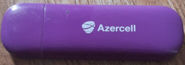 Modemlər və şəbəkə avadanlıqları: Azercell data karti. Internet modem kimi istifadə etmək mumkundur. DVR — 3