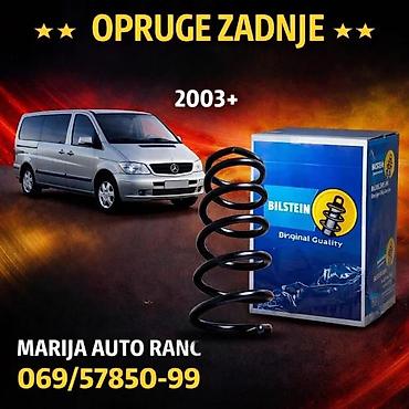 alat za opruge amortizera: MERCEDES VITO ZADNJE OPRUGE NOVE BILSTEIN W639 | opruge mercedes — 2