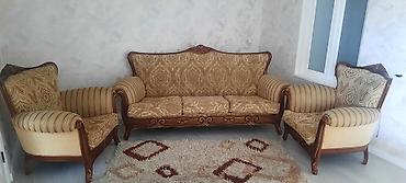islenmis divan kreslo: İşlənmiş, Klassik divan, Divan, Bazasız, Açılmayan — 1