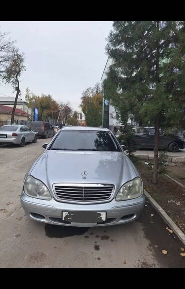 рус учет: Mercedes-Benz S-Class: 2002 г., 3.2 л, Автомат, Бензин, Седан