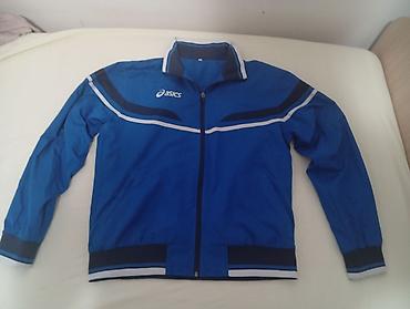 ASICS muška sportska jakna – plava Top ocuvana. - Model: lagana