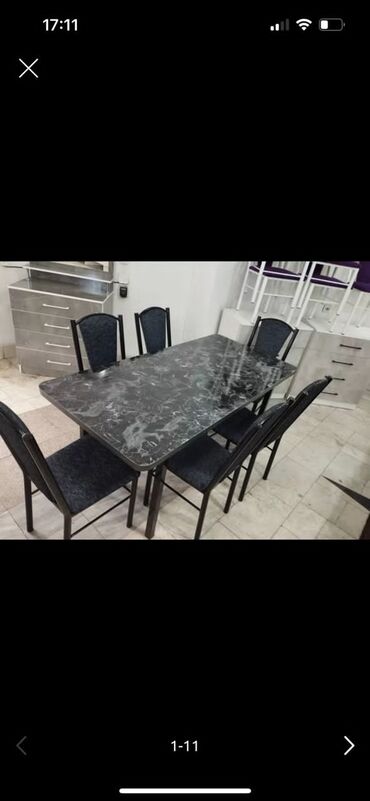 Кухонные столы и стулья: Кухонный стол и стул, Новый, Платная доставка, цвет - Белый — 23