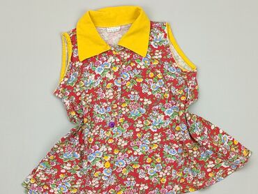 bluzki w kwiaty: Bluzka, 3-4 lat, 98-104 cm, stan - Dobry