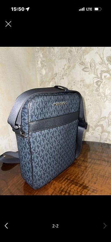 kipling monkey: Классическая сумка, Michael Kors, Материал: Искусственная кожа, Застежка на молнии, Мужские, Б/у — 1