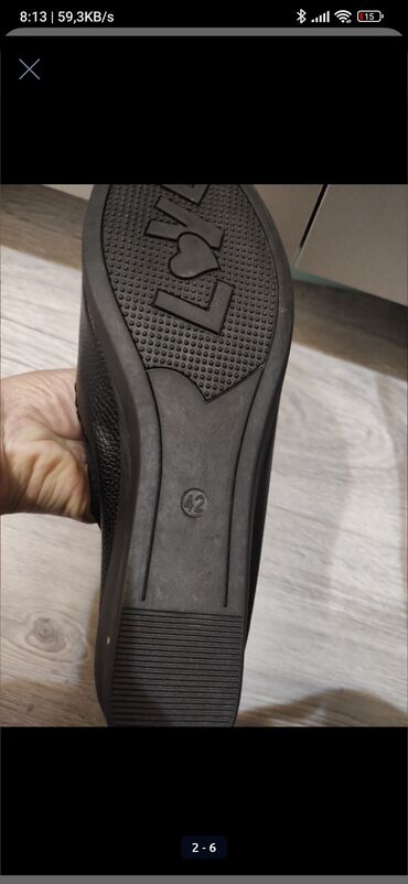 Basanoşka və səndəllər: Ölçü: 40, rəng - Ağ, İşlənmiş — 15