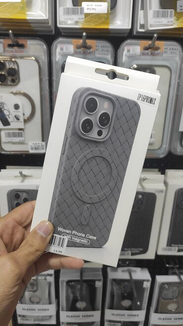 Xiaomi: IPhone 16 Pro Max üçün toxunma dizaynlı, maqnitli telefon qabı. Bu qab