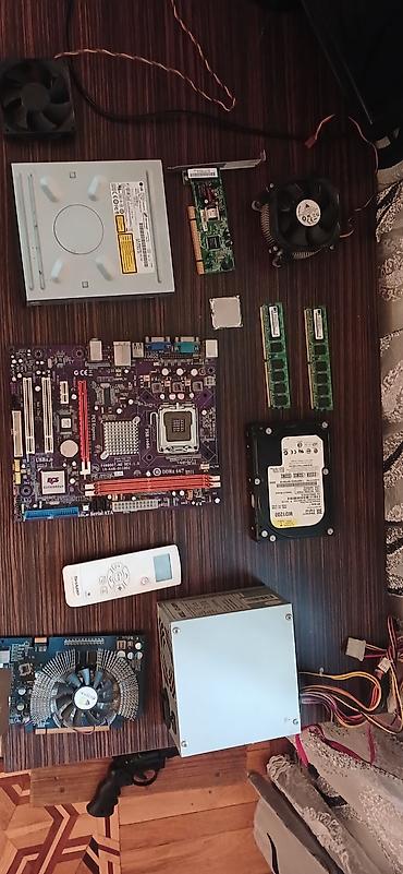 Настольные ПК и комплектующие: PC ehtiyat hissələri dəsti - Ana plata: ECS P4M900T-M2 (REV: 1.0) - — 1
