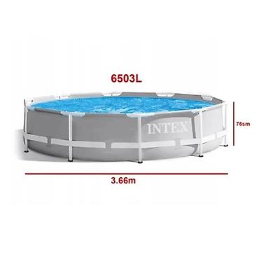 baseyn bakida: Peşəkar Intex 26710 Prism Frame Hovuz Dəsti (366x76 sm) – Rəqəmsal — 1