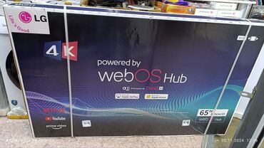 ош телеком: У нас самый низкий цены. Акция!!! Lg webos 65 дюм диагональ 165см