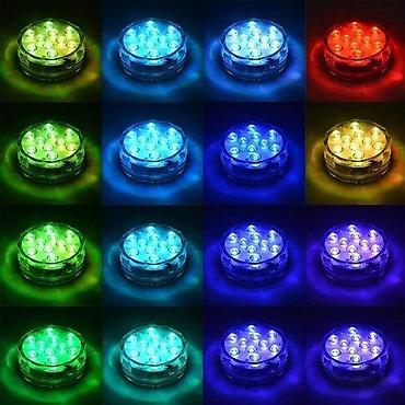 intex: PODVODNE lampa RGB Vodootporno 13ld/3W sa daljinskim RF. Kontakt tel — 9