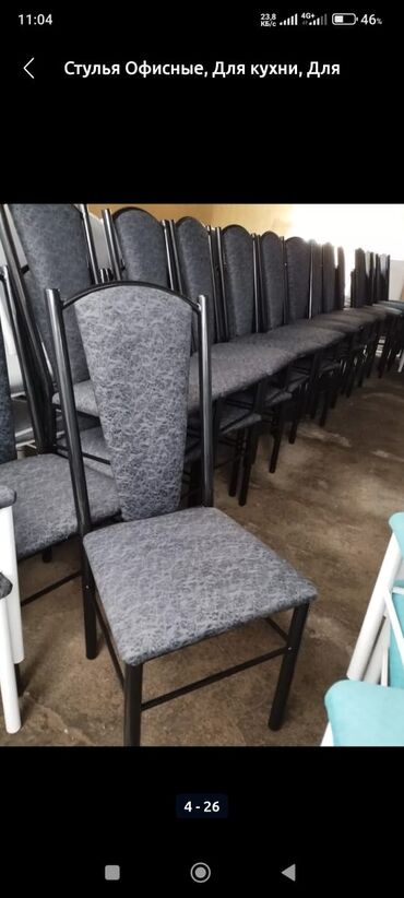 Стулья для кафе, ресторанов: Железные стуля новые. темир отургучтар.стуля для кухни. стуля для — 9