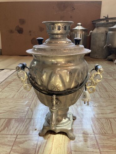 Samovar, İşlənmiş, 3 l, Ünvandan götürmə, Ödənişli çatdırılma