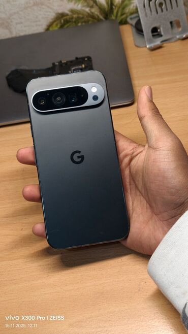 Google: Google Pixel 9 Pro XL, Б/у, 256 ГБ, цвет - Черный, 1 SIM — 1