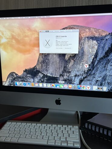 Masaüstü kompüterlər və iş stansiyaları: 900 azn
Imac os x 10.10.5