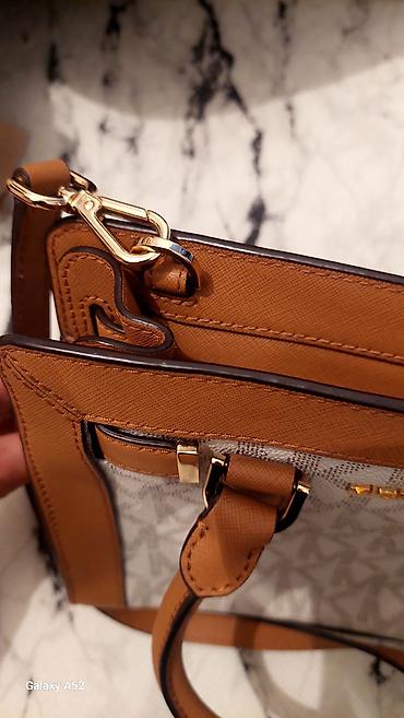 Классические сумки: Классическая сумка, Michael Kors, Материал: Комбинированный материал, Жёсткая конструкция, Женские — 9