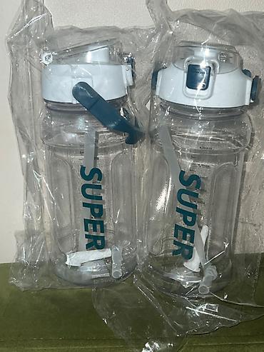 спортивные бутылки для воды: Бутылки для воды Объем 1200mL Новые Цена за две бутылки! Номер для — 1