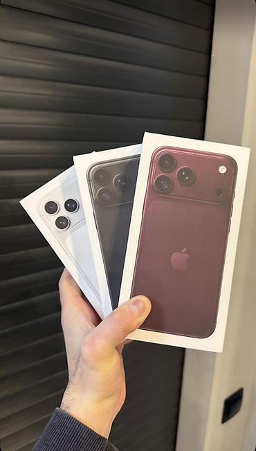 iphone qw: IPhone 18 Pro Max, Новый, 256 ГБ, Бордовый, Коробка — 1