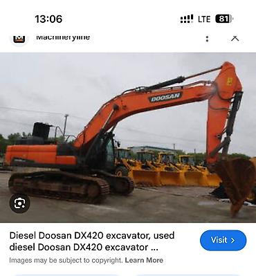 земля копатель: Форсунки на экскаватор Doosan 420 TDI 2011 год, 42 тонны. дизельный — 2