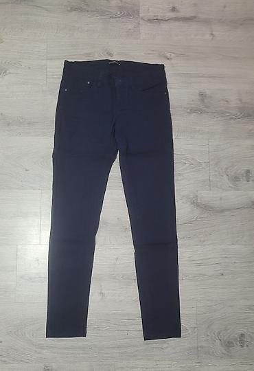 muske pantalone cena: Uske tamnoplave pantalone (skinny fit)vel M,odlicno ocuvana - Model — 1
