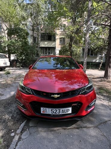машина электронный: Chevrolet Cruze: 2018 г., 1.4 л, Автомат, Бензин, Седан