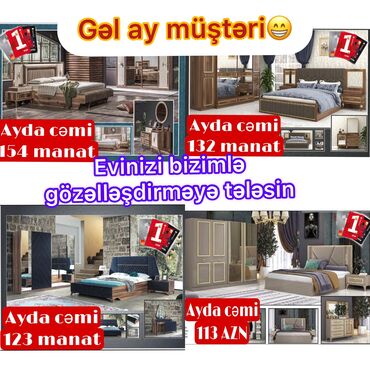 Yataq mebel dəstləri: Yataq mebel dəstləri | Türkiyə, Azərbaycan | Kredit, Fabrik istehsalı